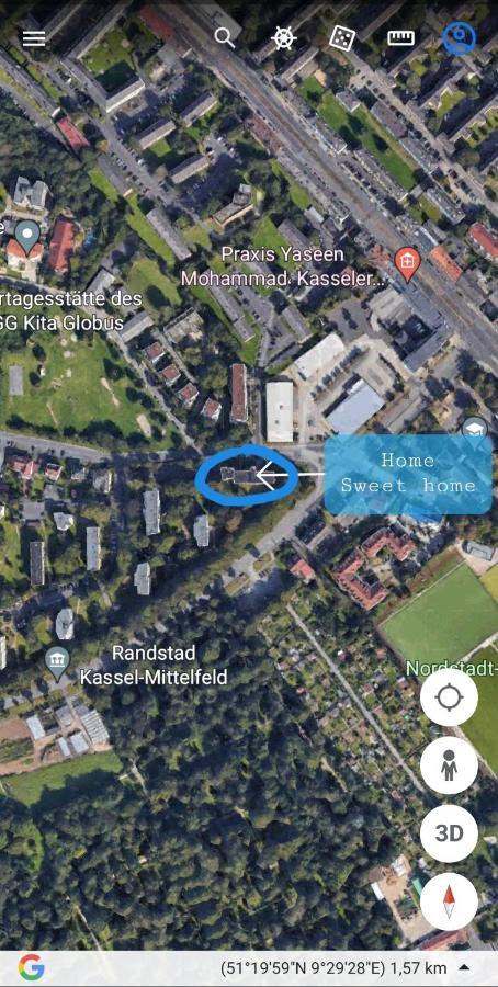 Homesweethome Free Parking Wifi Elevator Balcony Kassel Exterior foto